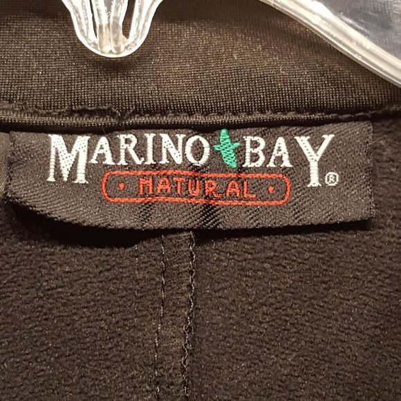 Marino Bay Jacket Natural PINK/Black Plaid Zip Up Size Medium - Picture 5 of 12